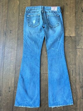 True Religion Women's Blue Boot Cut Jeans